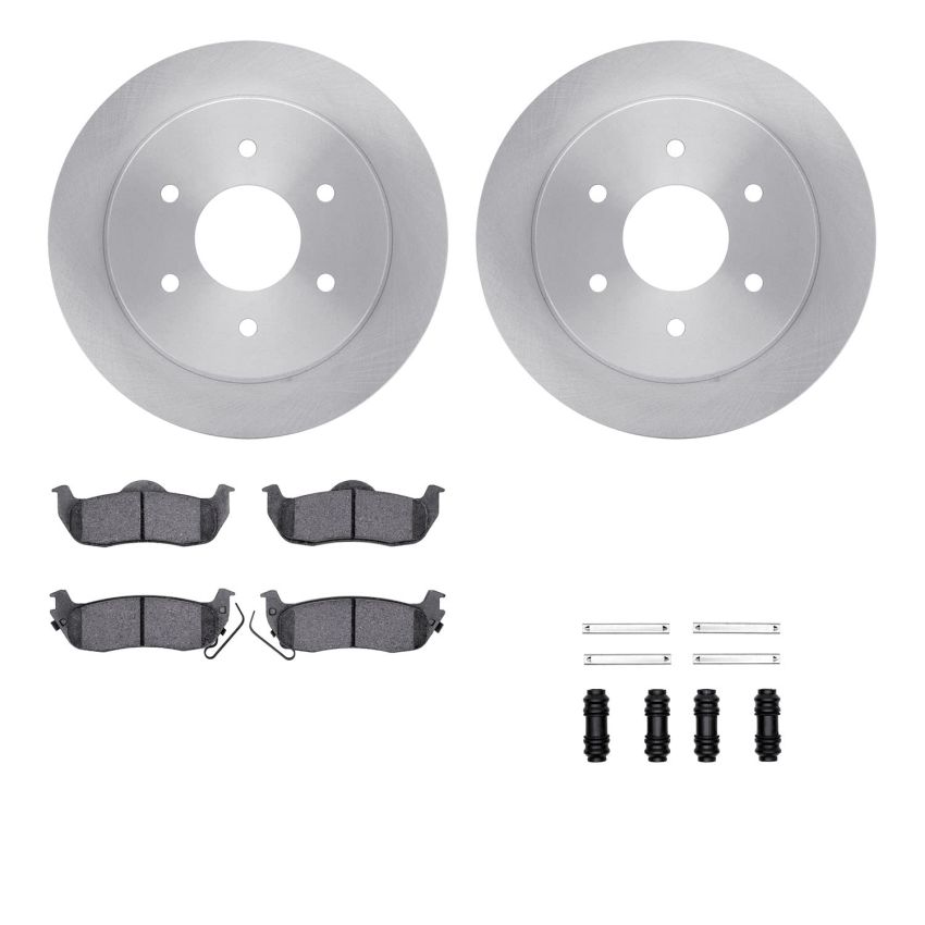 Dynamic Friction 6412-67001 Rotor Kit