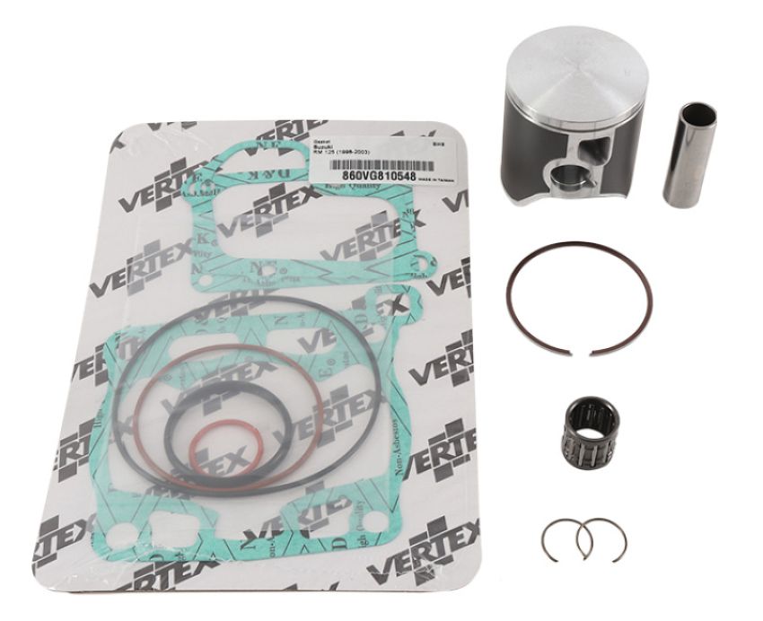 Vertex Pistons VTK22652B Vertex Piston 00-03 Suzuki RM 125 125cc Top End Piston Kit