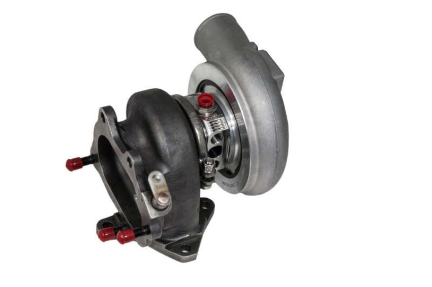 Forced Performance 2027005-0502010 Subaru WRX XR Blue 73HTZ Turbo 84mm Black Housing MVI WG w/Oil Line (D/S Only)