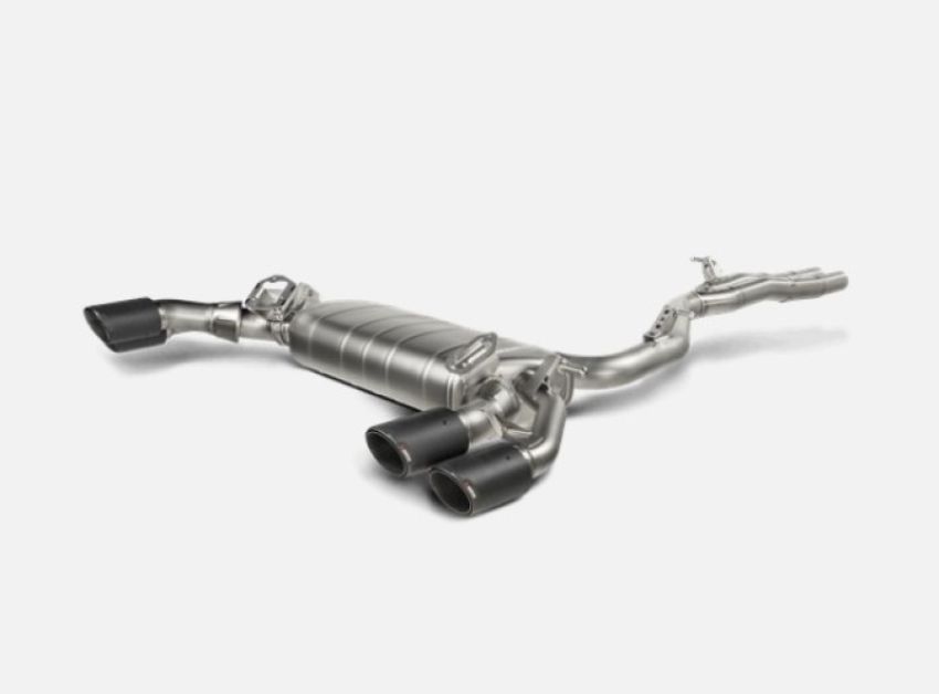 Akrapovic S-CU/TI/1H 2022 Cupra Formentor VZ5 Evolution Line Cat Back (Titanium) w/ Carbon Tips