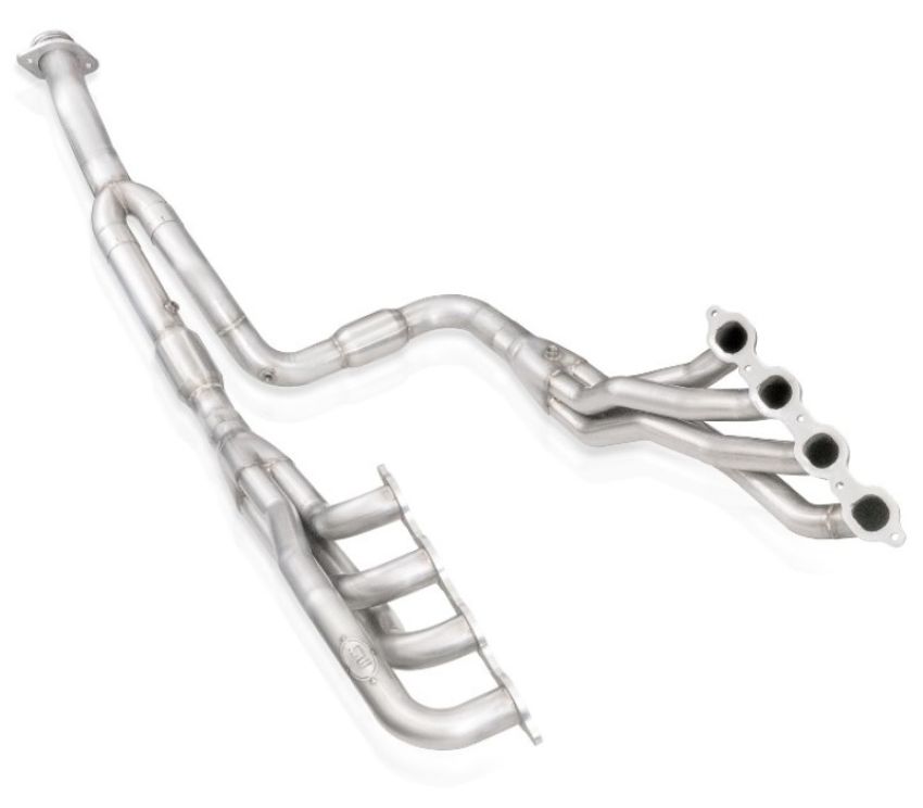 Stainless Works CT220HCATY 2020-21 Silverado HD 6.6L 2in Long Tube Header Kit Factory Connect