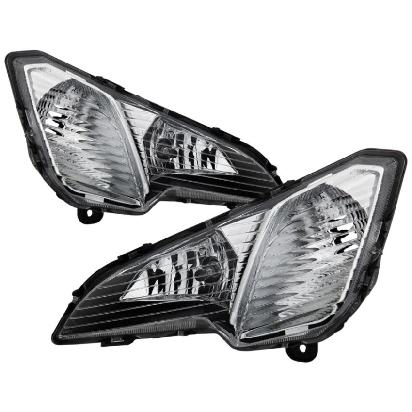 SPYDER 5087003 OEM Style Fog Light w/Universal Switch - Clear