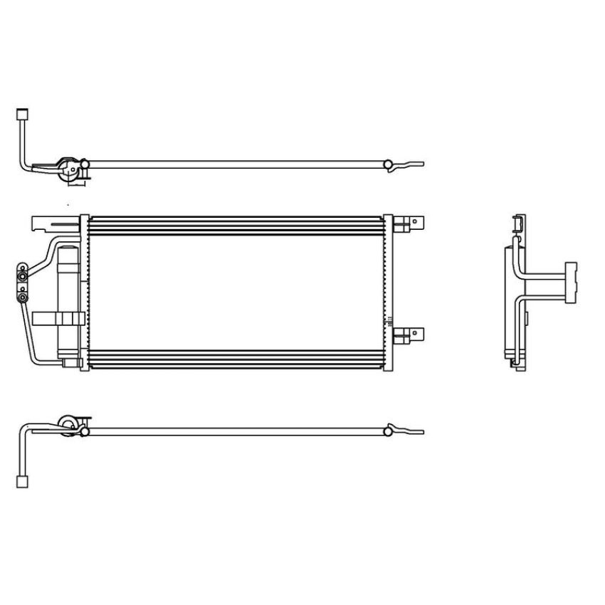 Reach International 31-3008 A/C Condenser