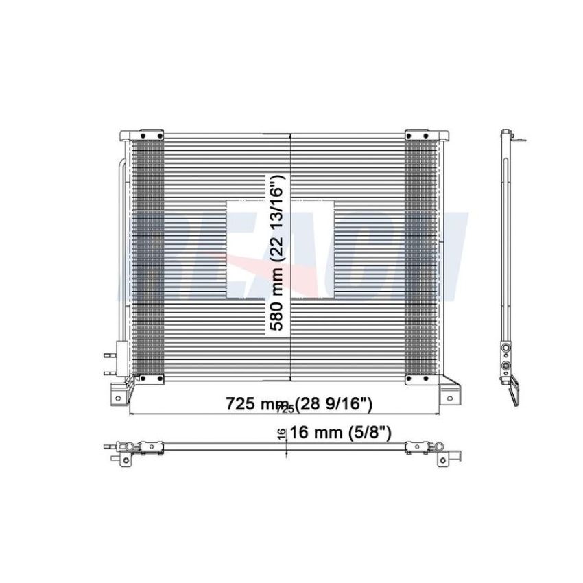 Reach International 31-3011 A/C Condenser