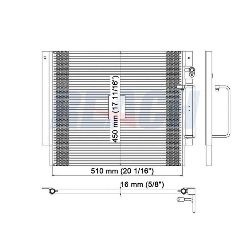 Reach International 31-3014 A/C Condenser
