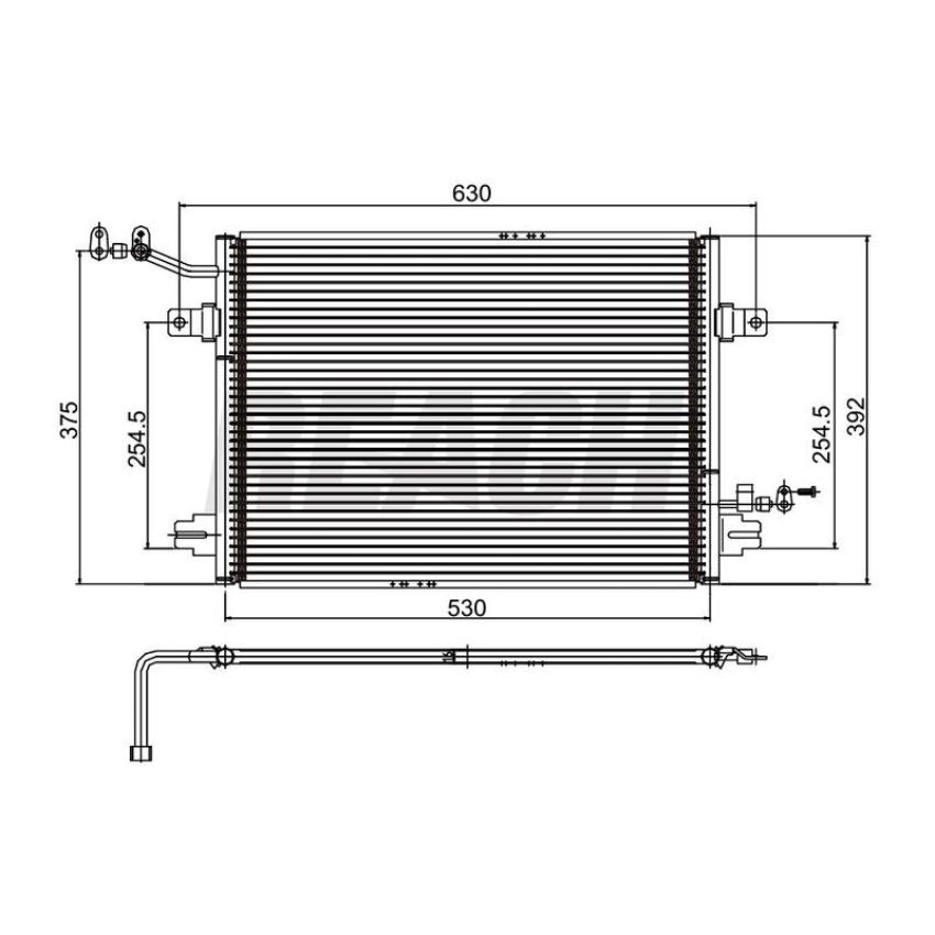 Reach International 31-3028 A/C Condenser