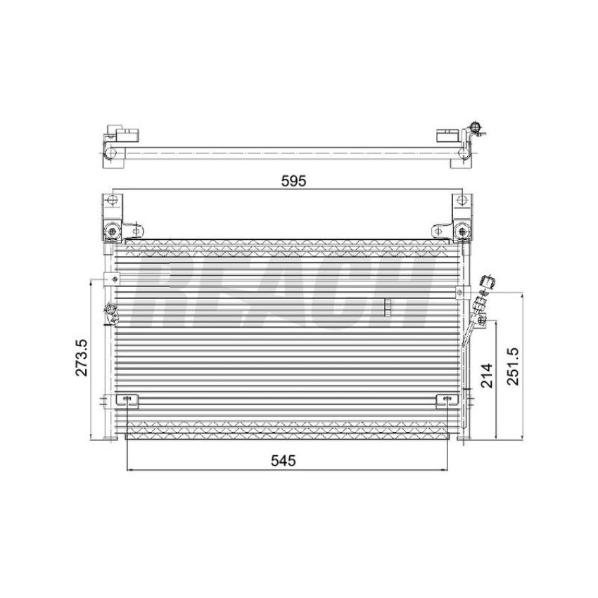 Reach International 31-3062 A/C Condenser