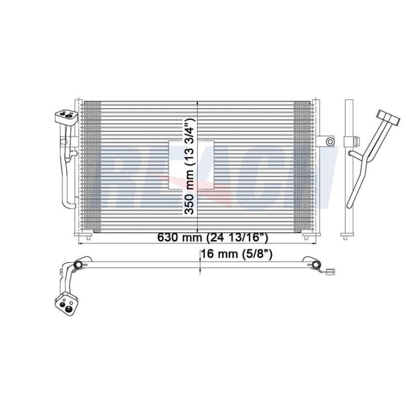 Reach International 31-3074 A/C Condenser
