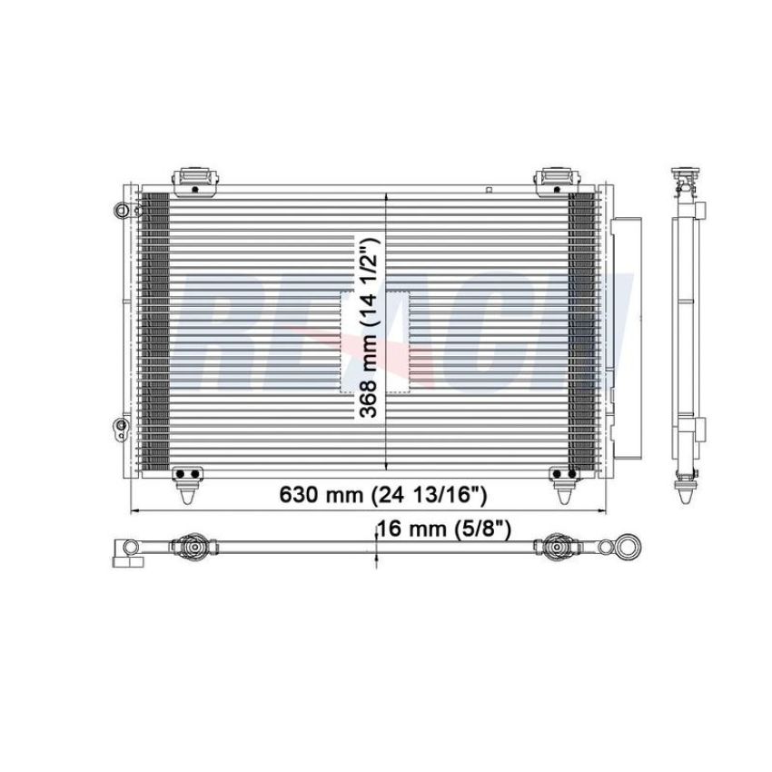 Reach International 31-3085 A/C Condenser