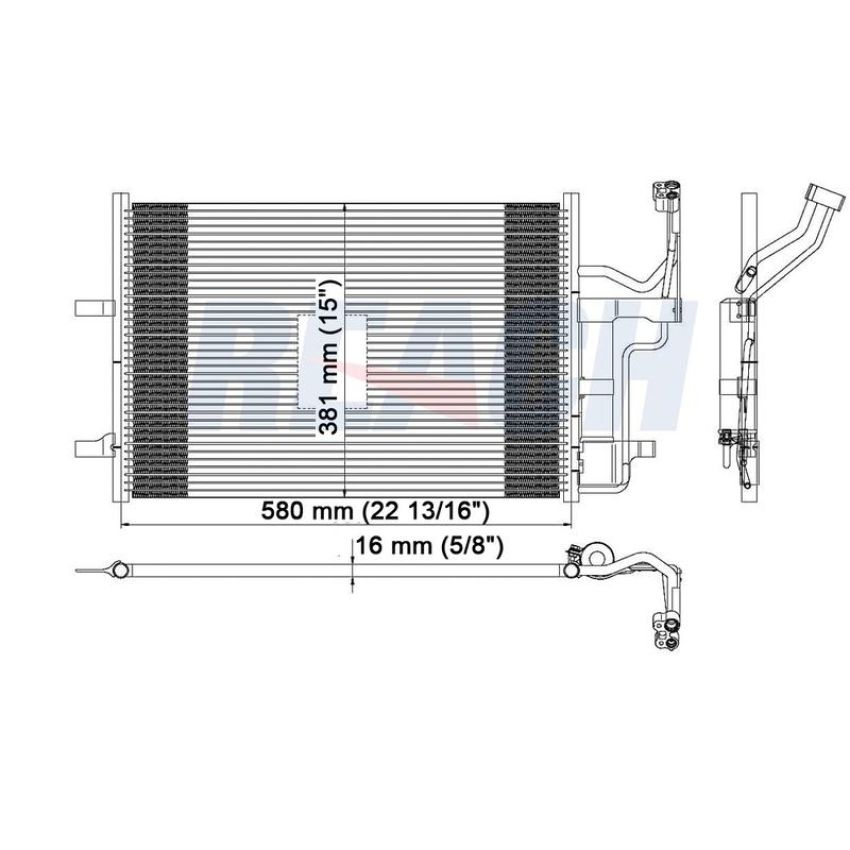 Reach International 31-3094 A/C Condenser