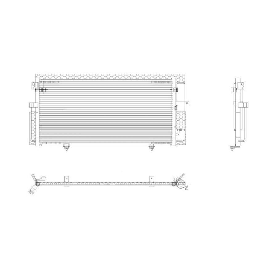 Reach International 31-3108 A/C Condenser