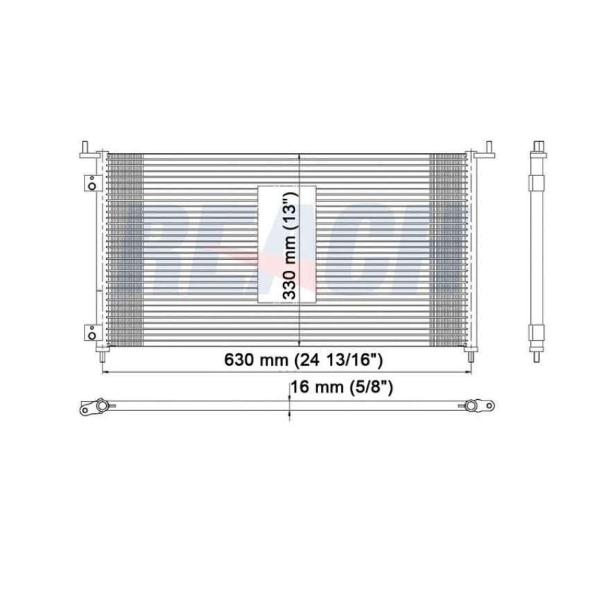 Reach International 31-3153 A/C Condenser