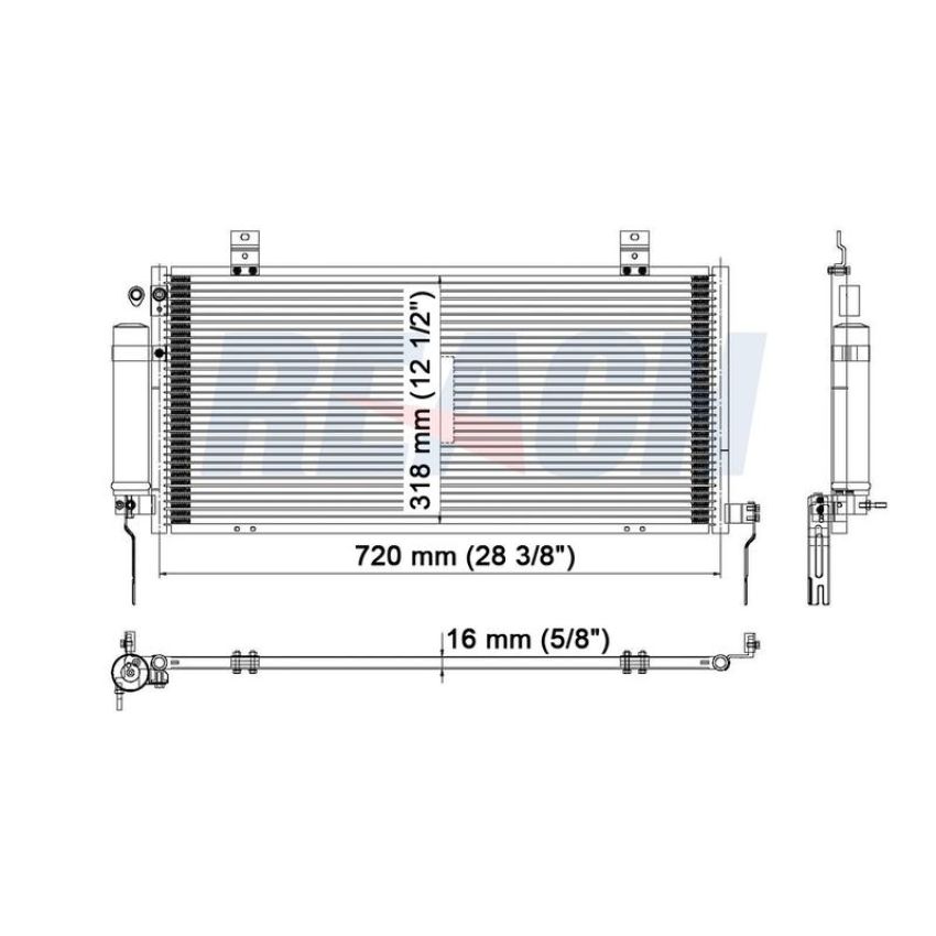 Reach International 31-3238 A/C Condenser