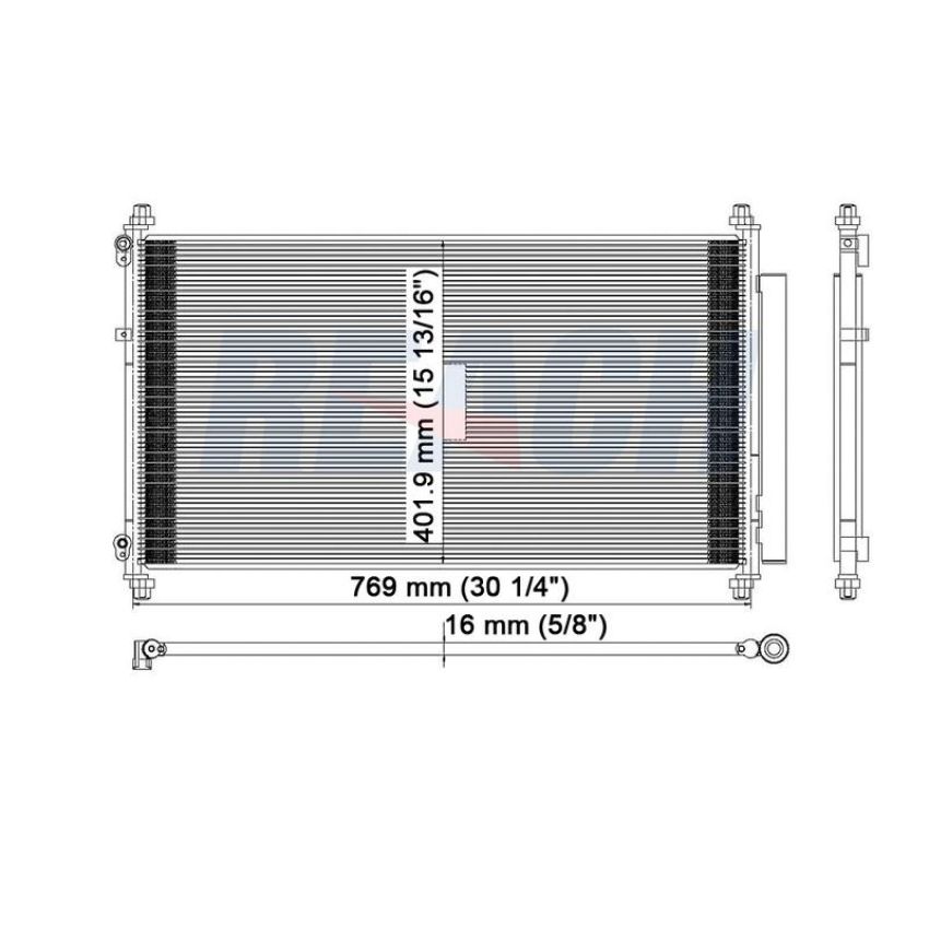 Reach International 31-3246 A/C Condenser