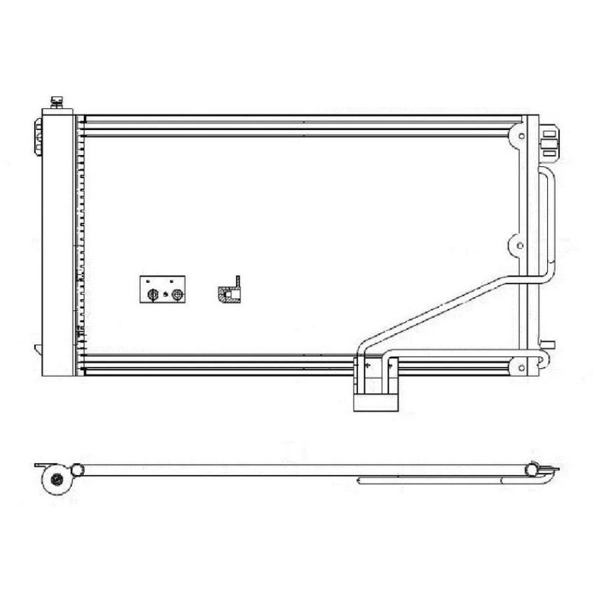 Reach International 31-3268 A/C Condenser