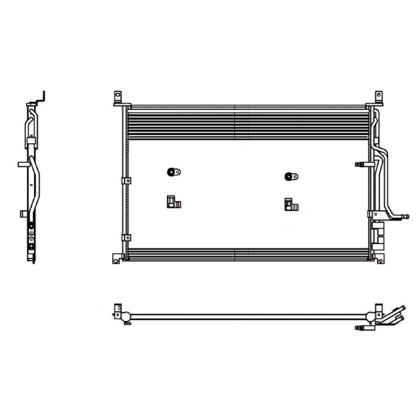 Reach International 31-3269 A/C Condenser