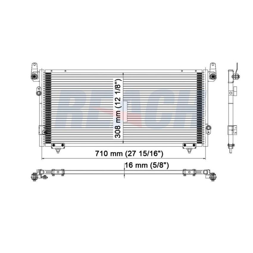 Reach International 31-3296 A/C Condenser