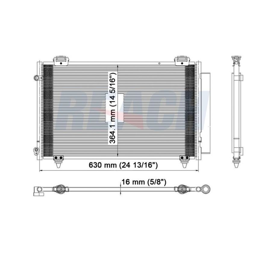 Reach International 31-3299 A/C Condenser