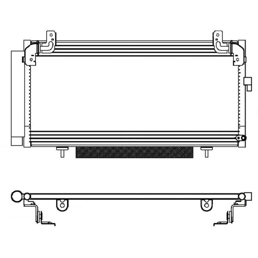 Reach International 31-3314 A/C Condenser