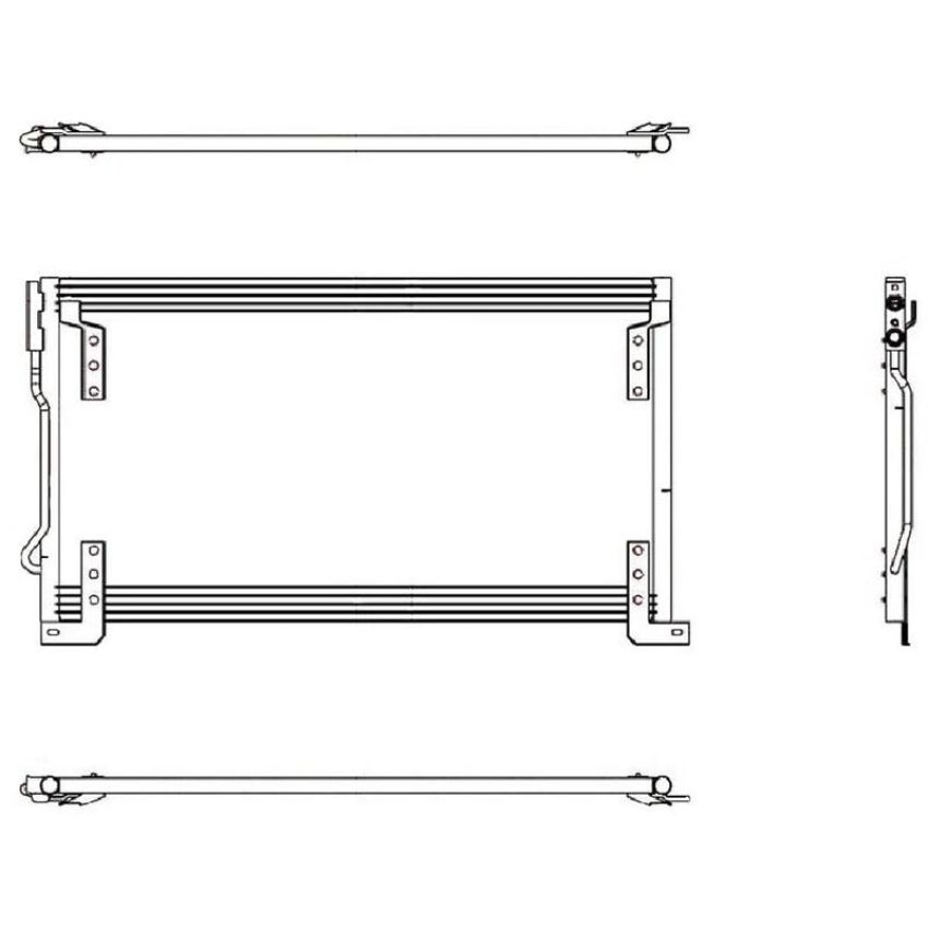 Reach International 31-3361 A/C Condenser