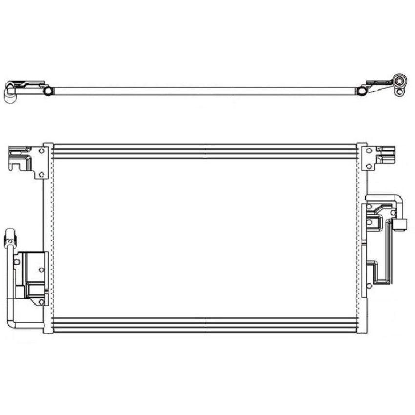 Reach International 31-3367 A/C Condenser