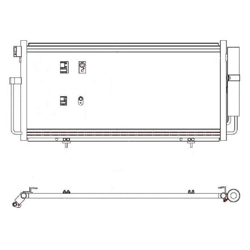 Reach International 31-3392 A/C Condenser