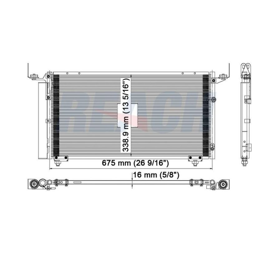 Reach International 31-3395 A/C Condenser