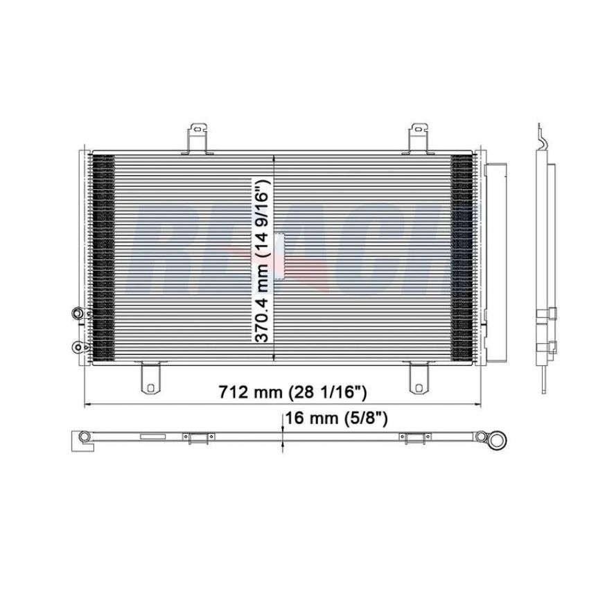 Reach International 31-3396 A/C Condenser