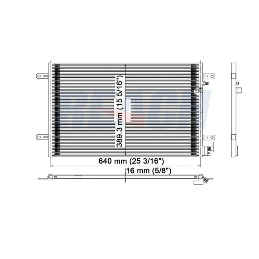 Reach International 31-3424 A/C Condenser