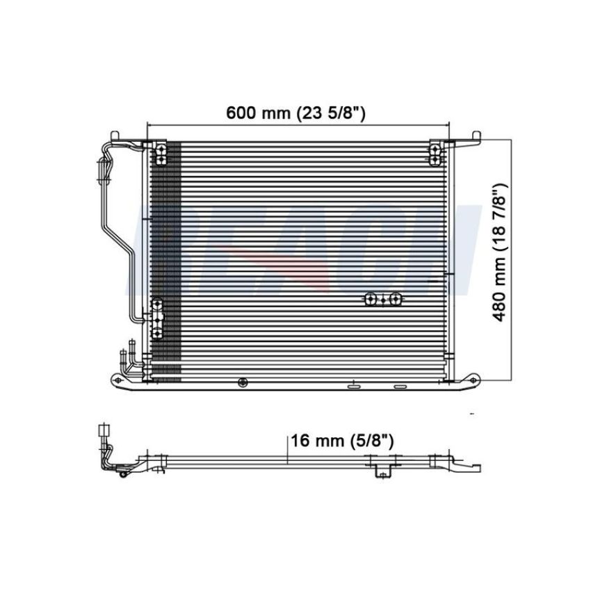 Reach International 31-3431 A/C Condenser