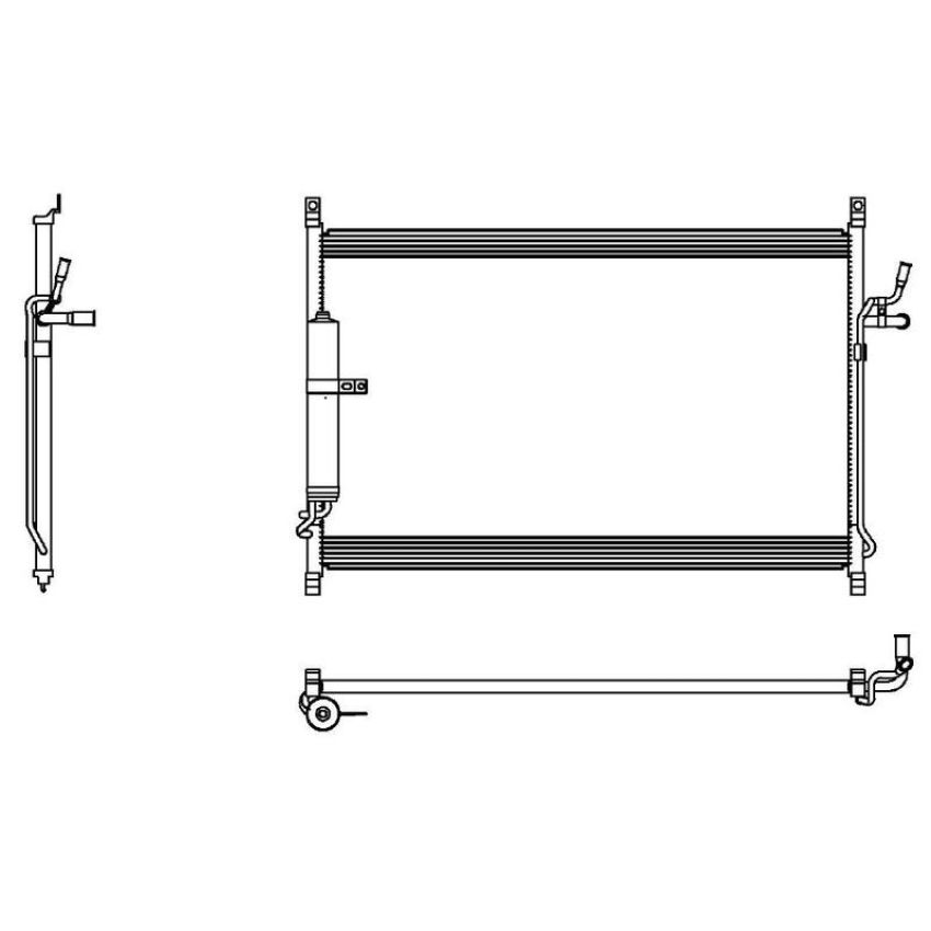 Reach International 31-3491 A/C Condenser