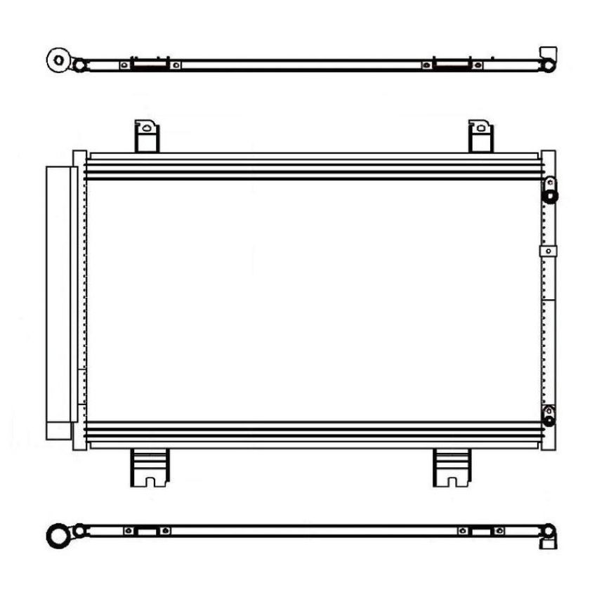Reach International 31-3643 A/C Condenser