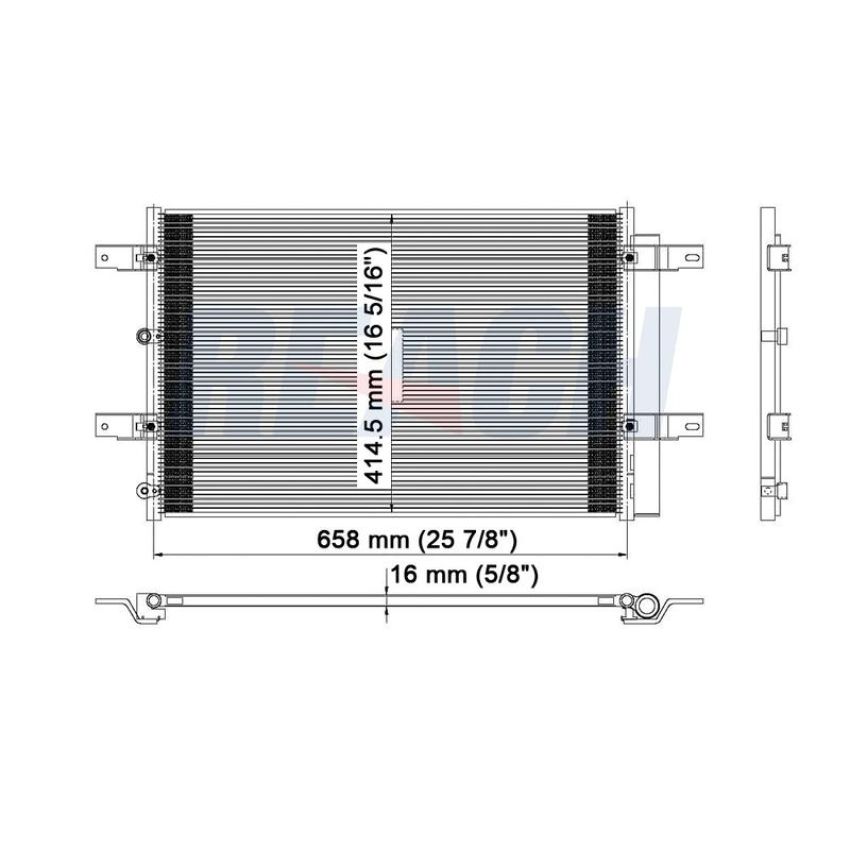 Reach International 31-3656 A/C Condenser