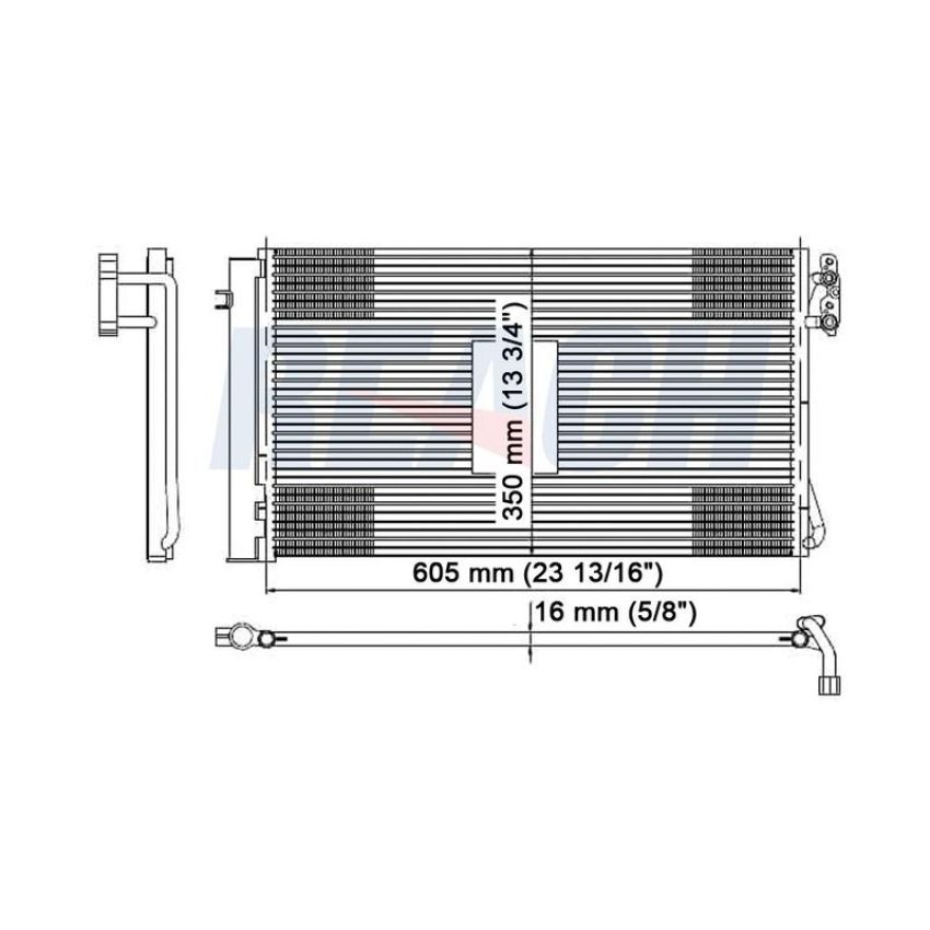 Reach International 31-3739 A/C Condenser