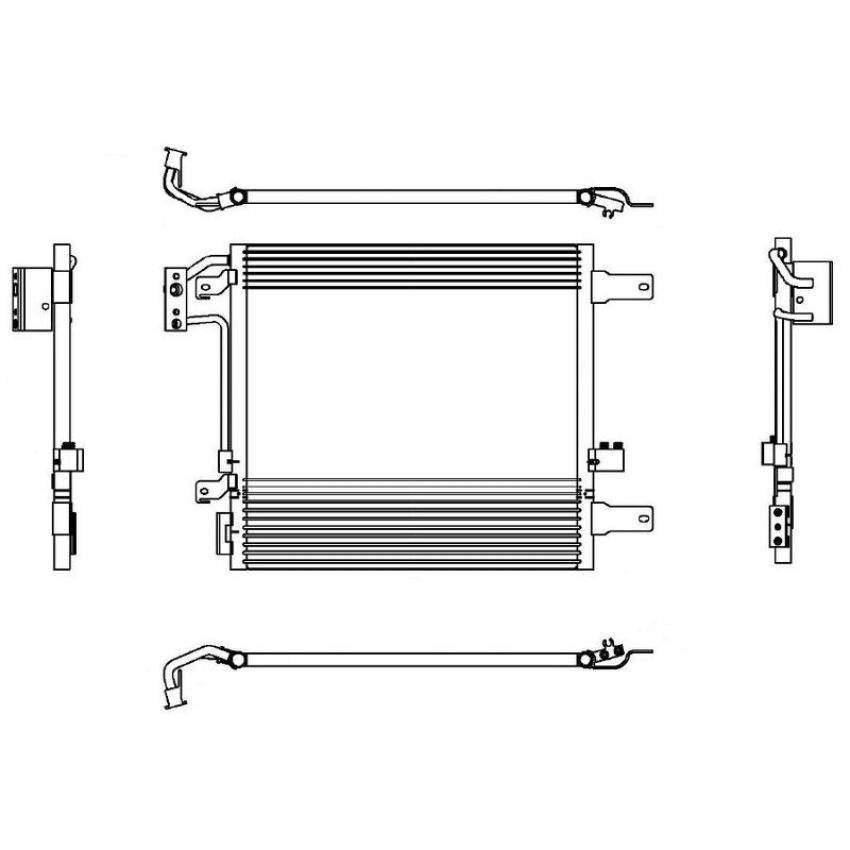 Reach International 31-3768 A/C Condenser