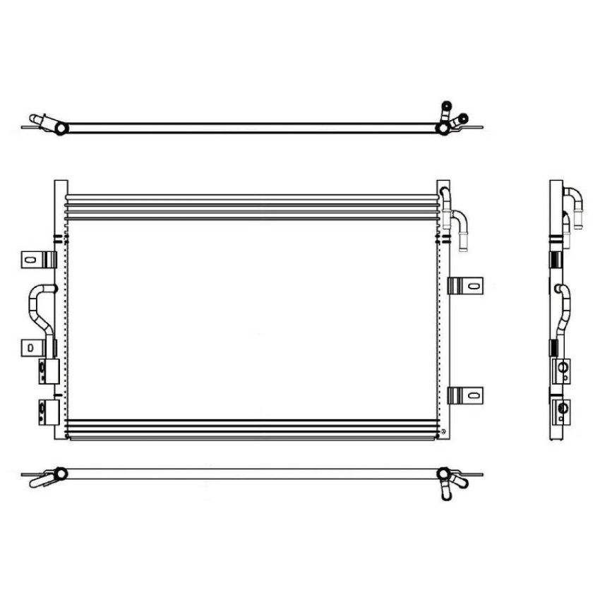 Reach International 31-3788 A/C Condenser