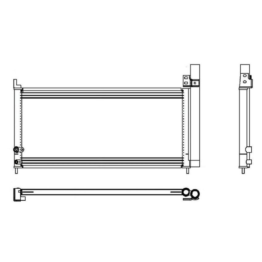 Reach International 31-3790 A/C Condenser