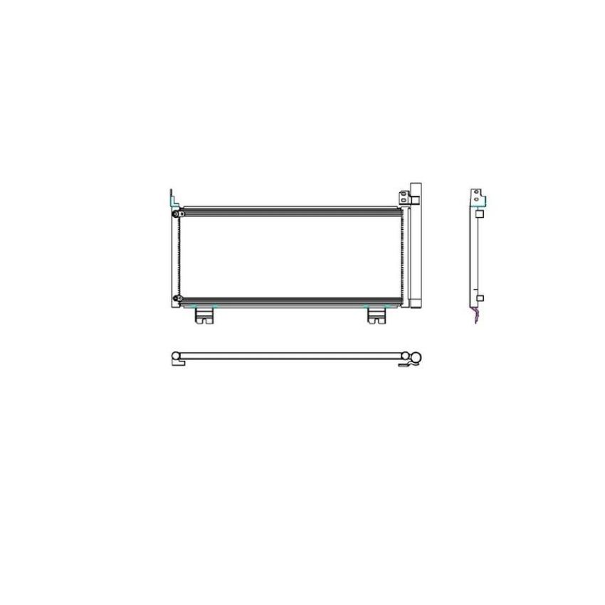 Reach International 31-3797 A/C Condenser