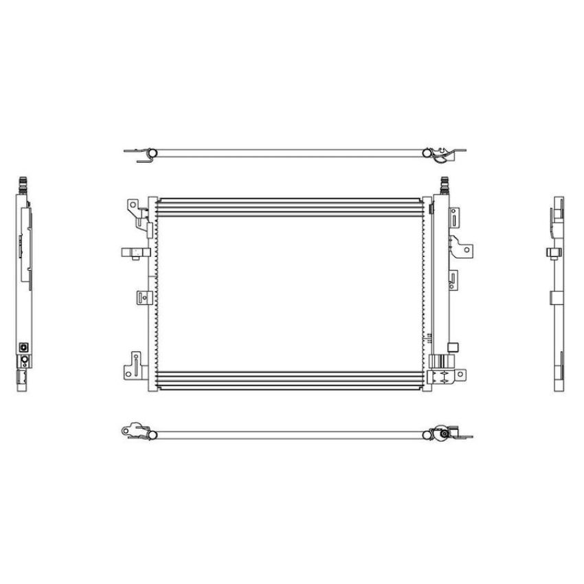 Reach International 31-3802 A/C Condenser
