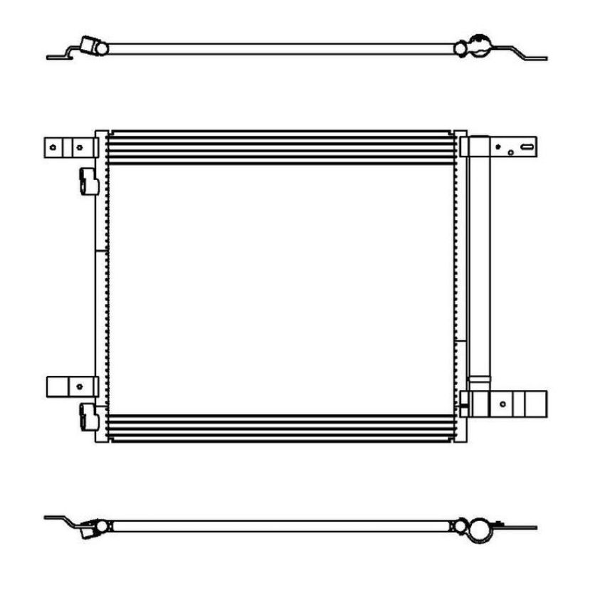 Reach International 31-3865 A/C Condenser