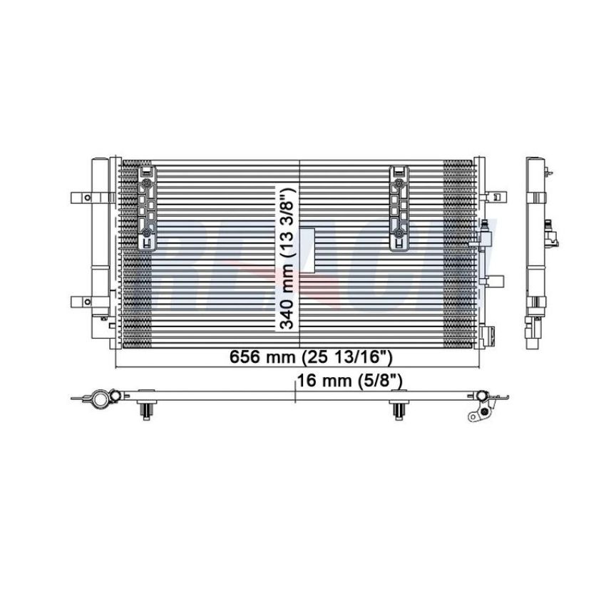 Reach International 31-3868 A/C Condenser