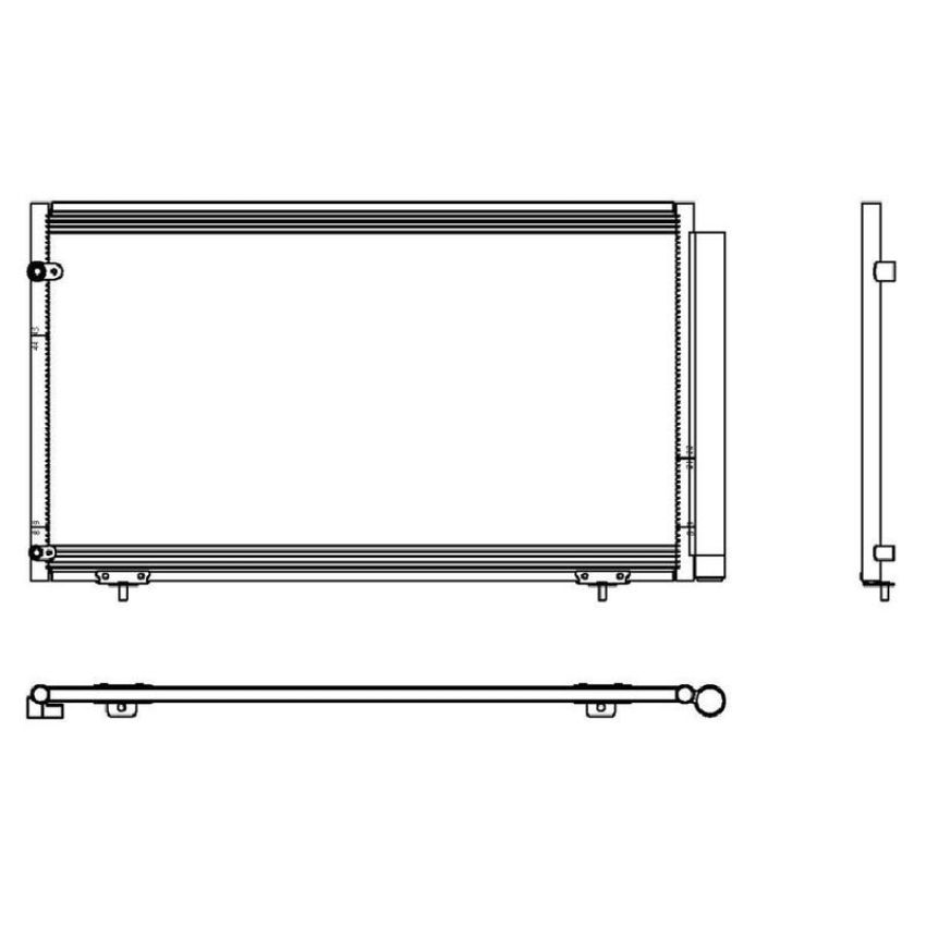 Reach International 31-3869 A/C Condenser