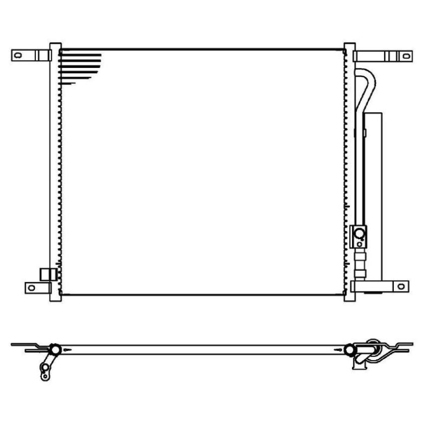 Reach International 31-3877 A/C Condenser