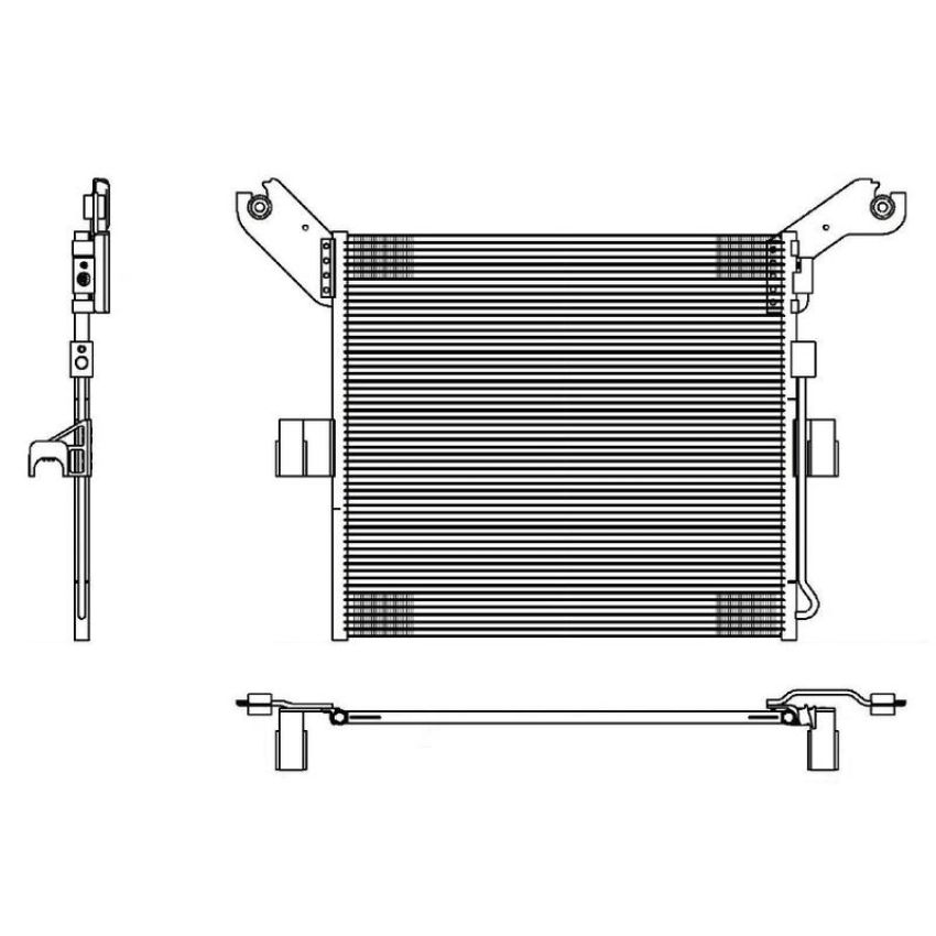 Reach International 31-3883 A/C Condenser