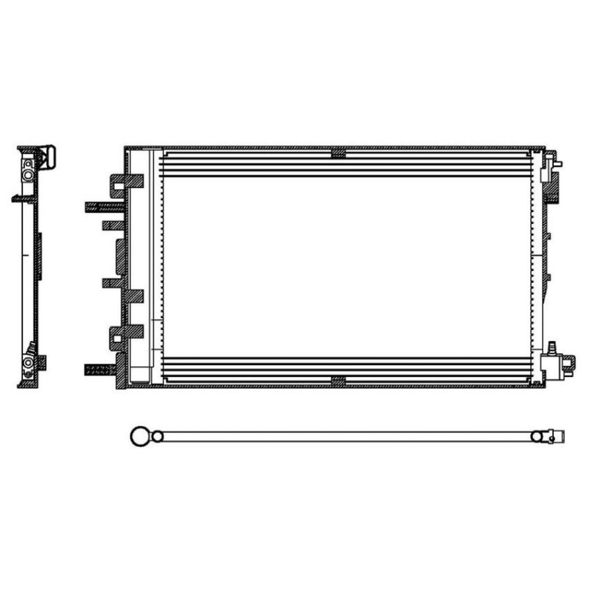 Reach International 31-3890 A/C Condenser