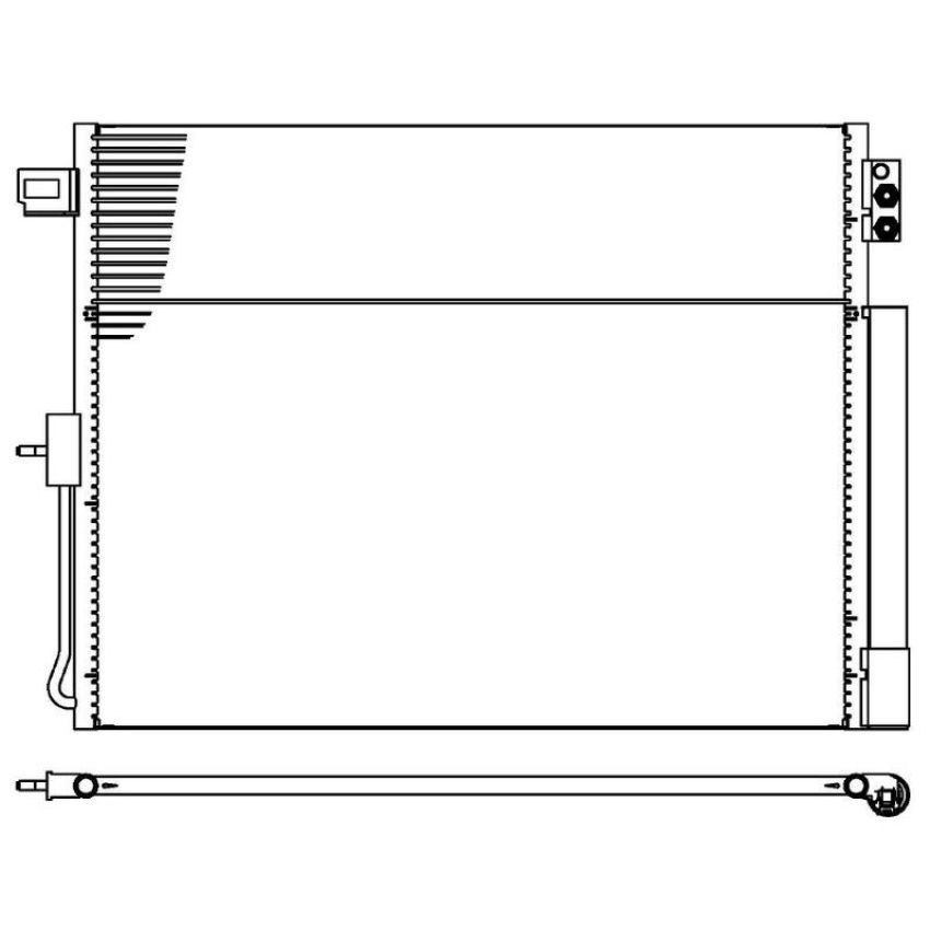 Reach International 31-3893 A/C Condenser
