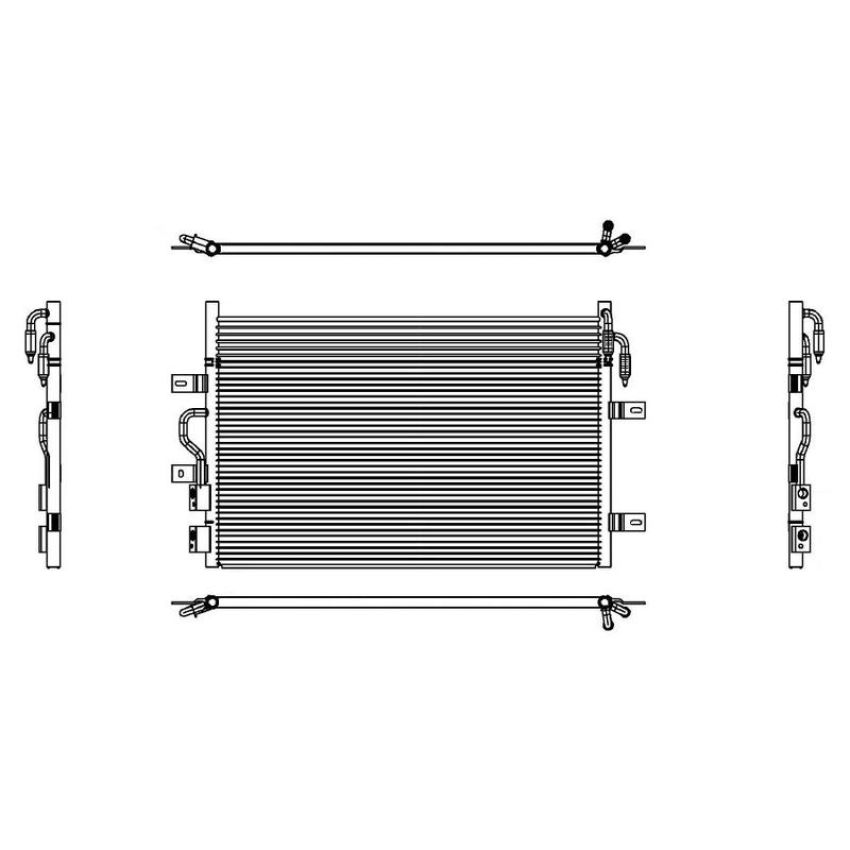 Reach International 31-3942 A/C Condenser
