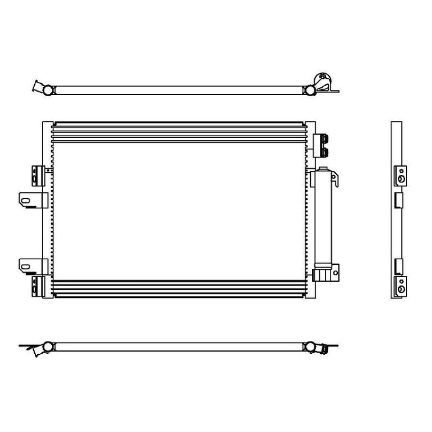 Reach International 31-3982 A/C Condenser