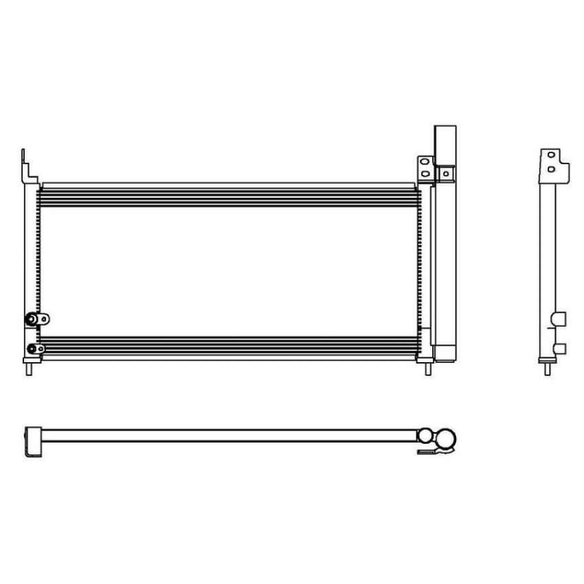 Reach International 31-3991 A/C Condenser