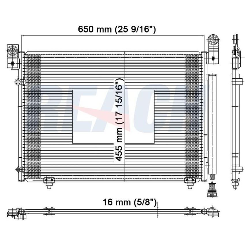 Reach International 31-4012 A/C Condenser